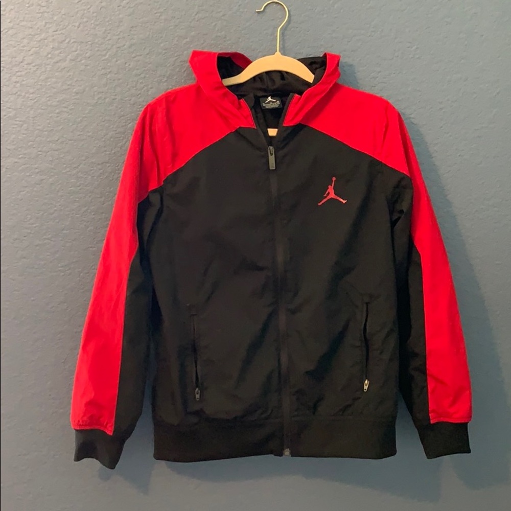 Air Jordan Windbreaker with hood